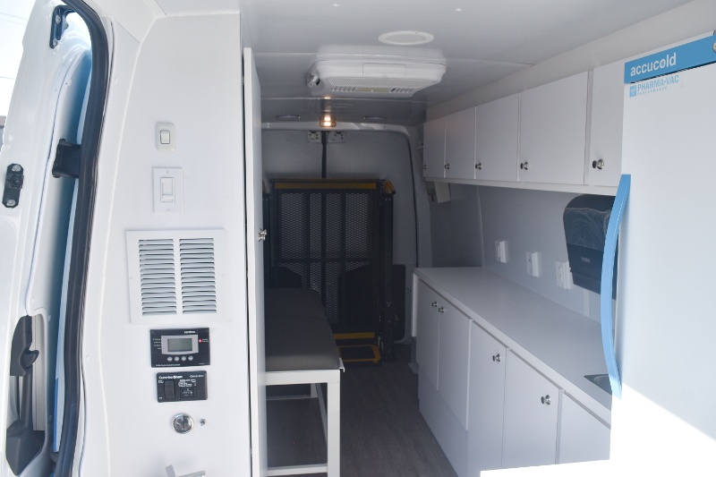 Mobile Medical Van Sprinter New & For Sale Craftsmen Industries